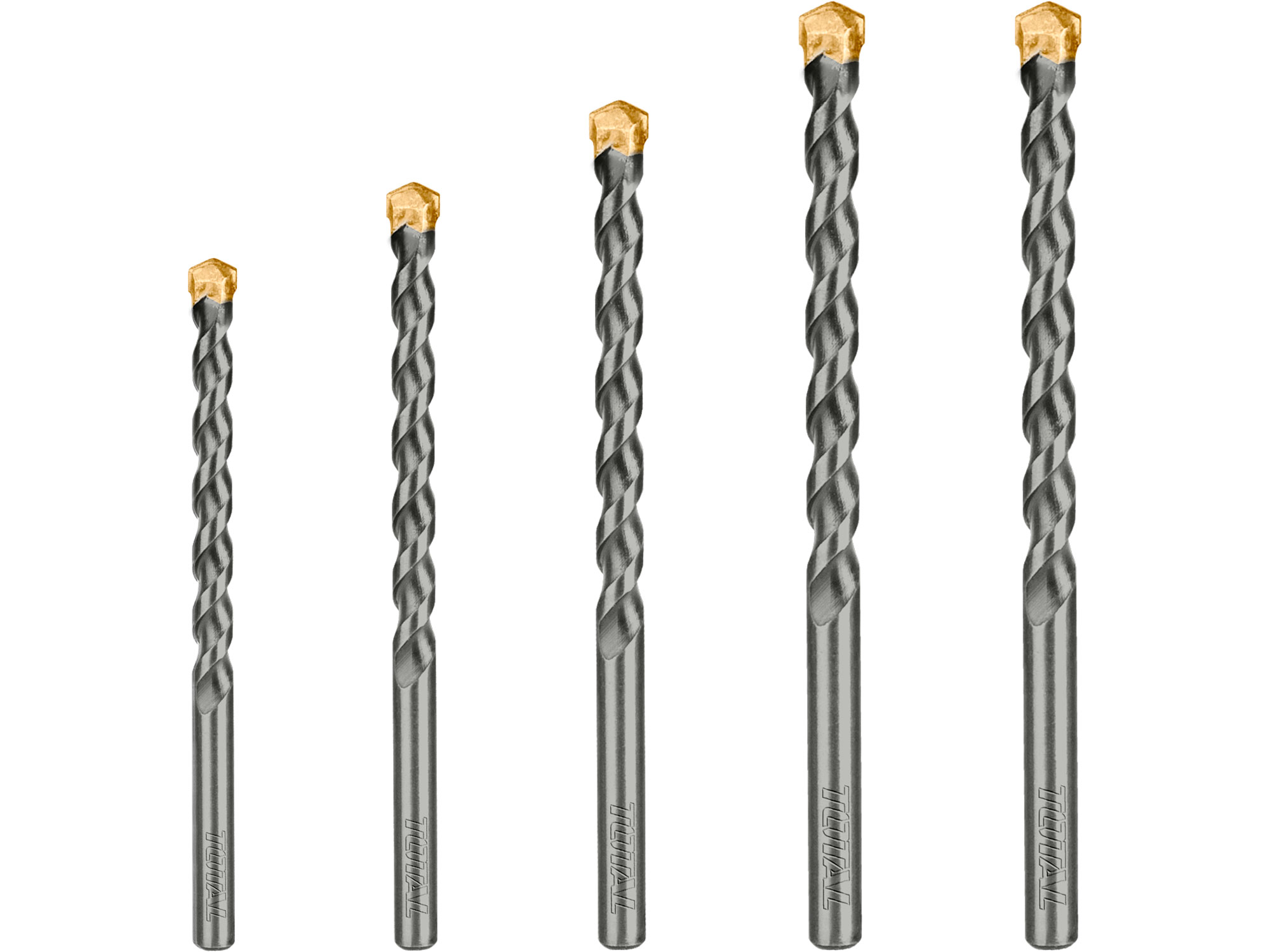  Betonboren set 5 stuks