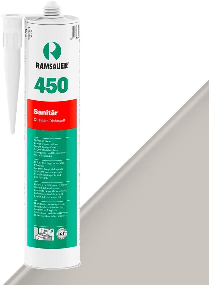 Ramsauer Sanitair 450, 310 ml, cementgrijs Ramsauer Sanitair 450, 310 ml, cementgrijs