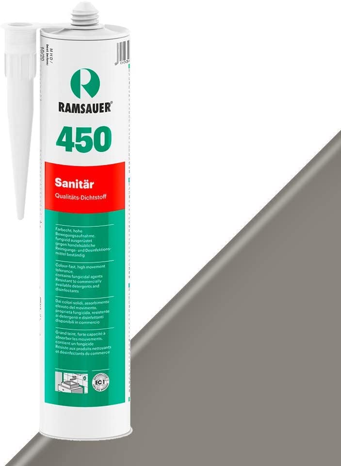 Ramsauer Sanitair 450, 310 ml, cementgrijs Ramsauer Sanitair 450, 310 ml, cementgrijs