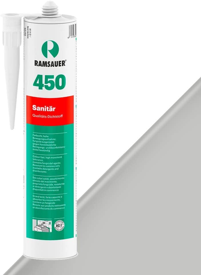 Ramsauer Sanitair 450, 310 ml, cementgrijs Ramsauer Sanitair 450, 310 ml, cementgrijs
