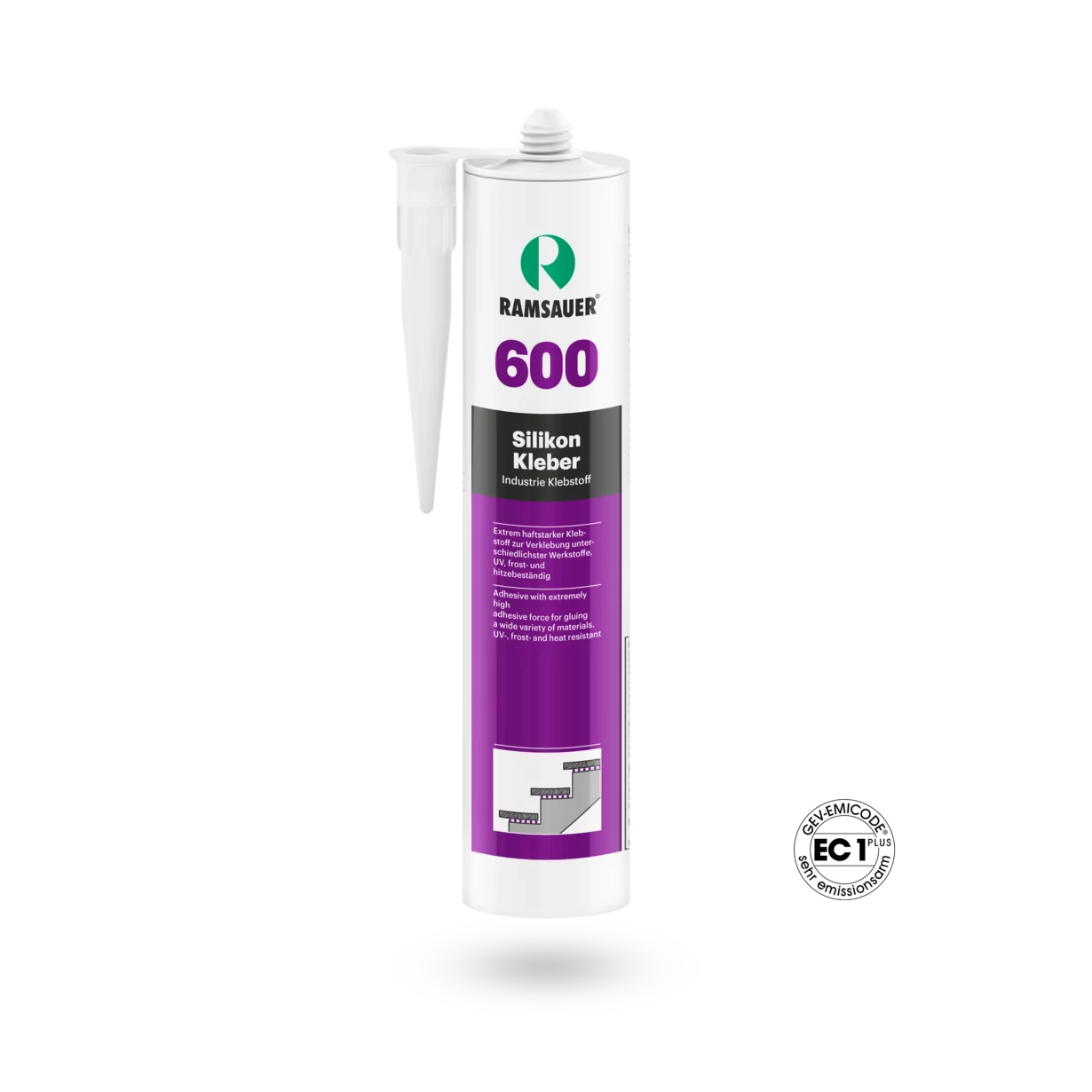 Ramsauer 600 siliconenlijm 310 ml Ramsauer 600 siliconenlijm 310 ml