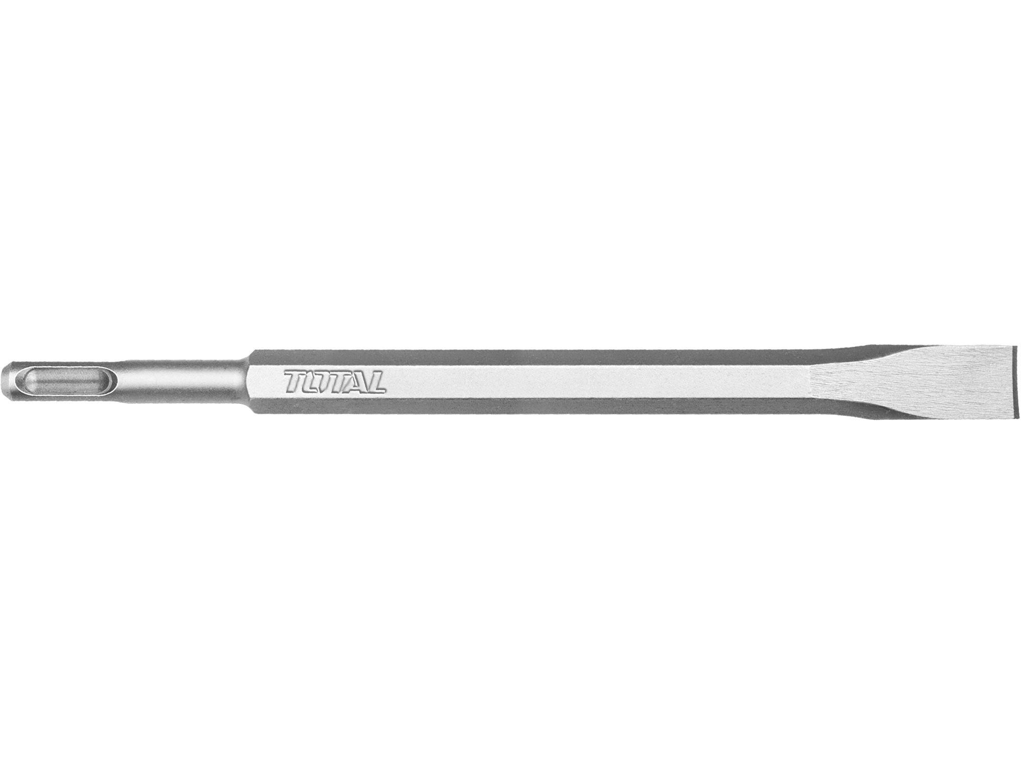 Total SDS Plus platte beitel, 14x250x20 mm Total SDS Plus platte beitel, 14x250x20 mm