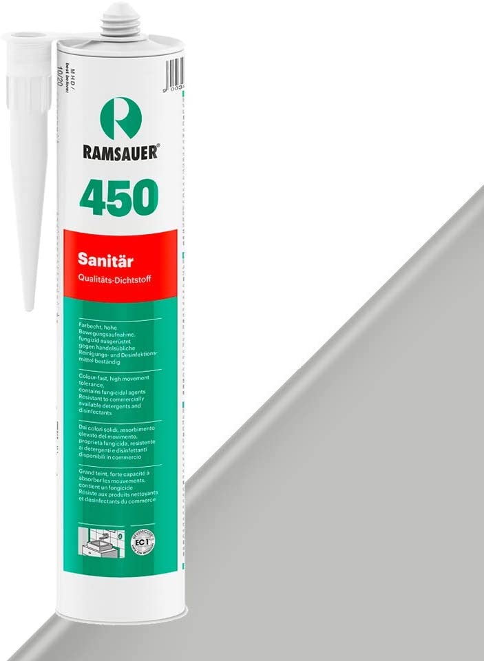 Ramsauer Sanitair 450, 310 ml, cementgrijs Ramsauer Sanitair 450, 310 ml, cementgrijs