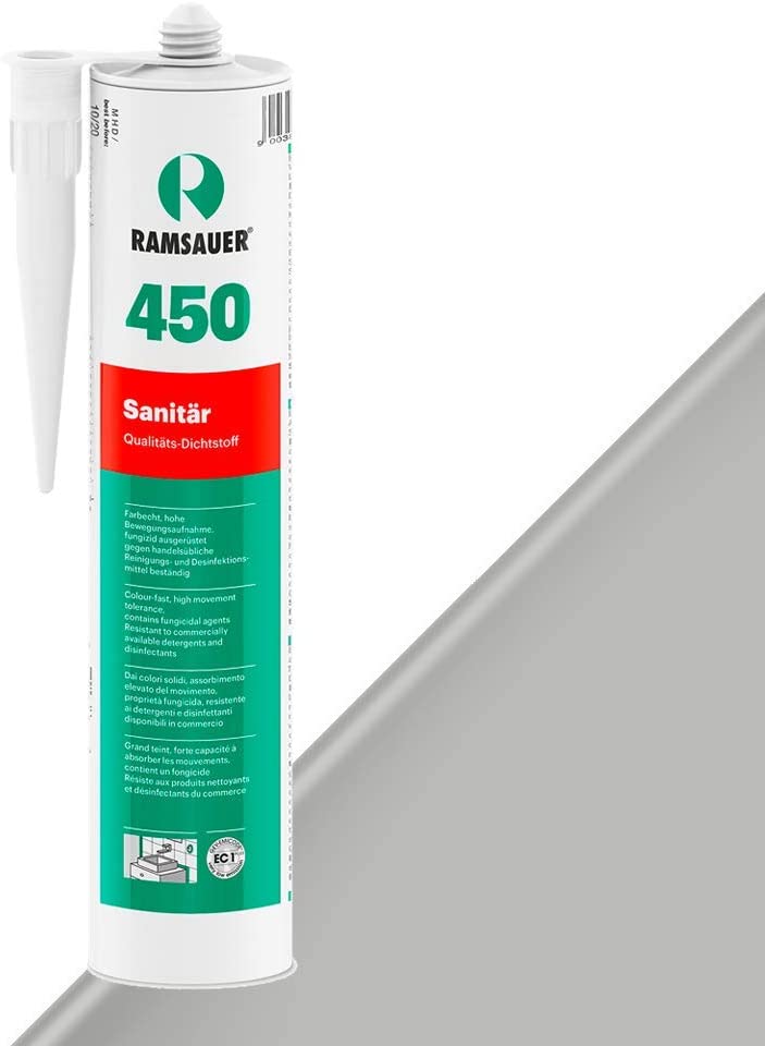 Ramsauer Sanitair 450, 310 ml, cementgrijs Ramsauer Sanitair 450, 310 ml, cementgrijs