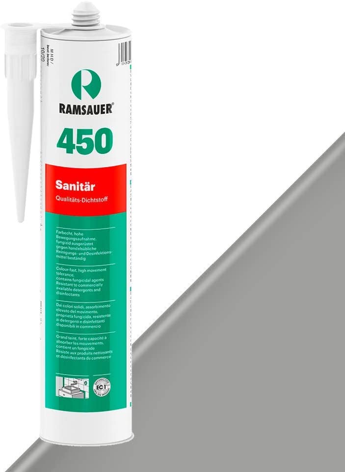 Ramsauer Sanitair 450, 310 ml, cementgrijs Ramsauer Sanitair 450, 310 ml, cementgrijs