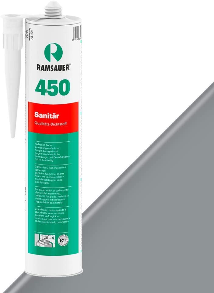 Ramsauer Sanitair 450, 310 ml, cementgrijs Ramsauer Sanitair 450, 310 ml, cementgrijs