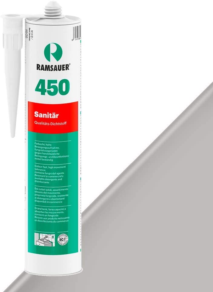 Ramsauer Sanitair 450, 310 ml, cementgrijs Ramsauer Sanitair 450, 310 ml, cementgrijs