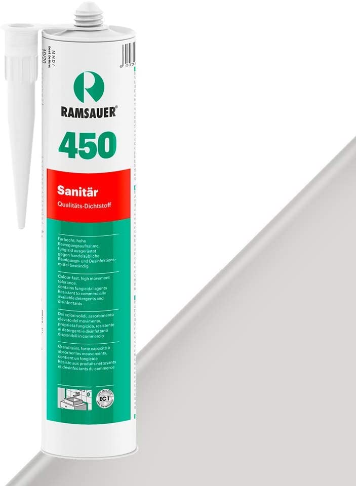 Ramsauer Sanitair 450, 310 ml, cementgrijs Ramsauer Sanitair 450, 310 ml, cementgrijs
