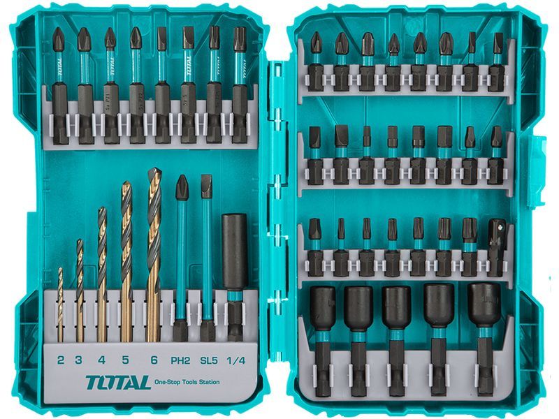 Boren en tips, set van 45 stuks, industrie Boren en tips, set van 45 stuks, industrie