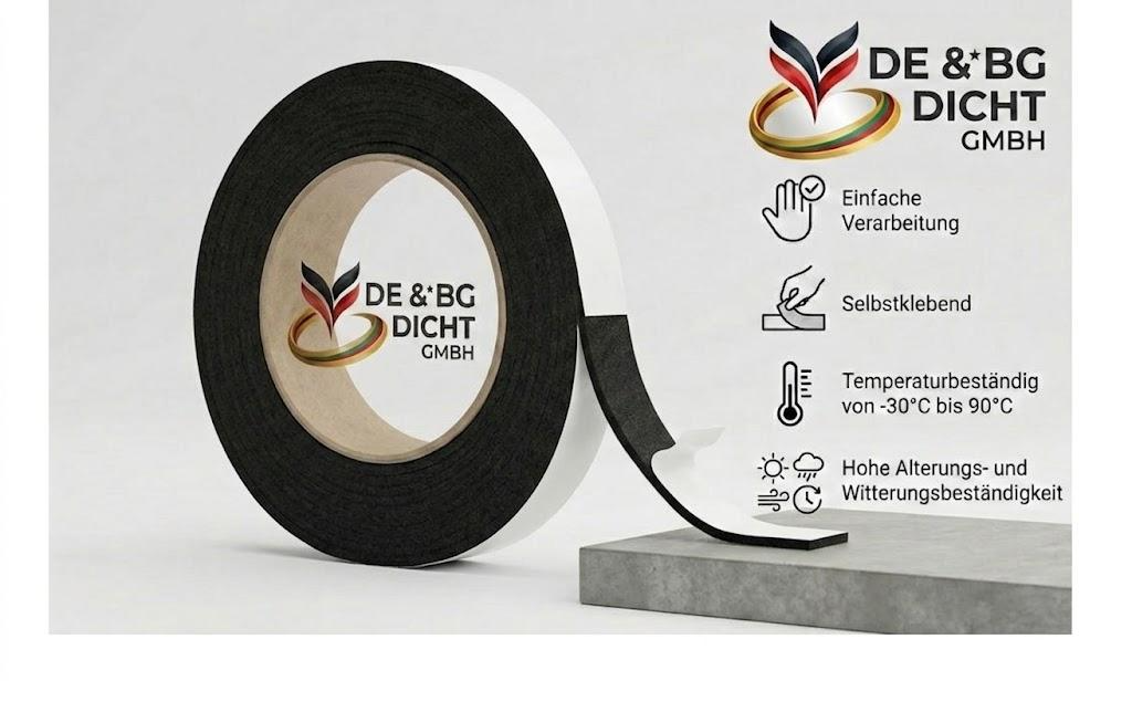 Afdichtband 30/5-10 mm, zwart, 5,6 m