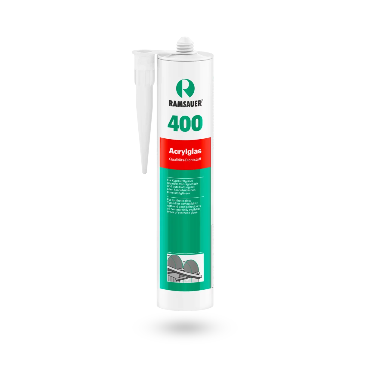 Ramsauer 400 acrylglas, 310 ml, transparant Ramsauer 400 acrylglas, 310 ml, transparant