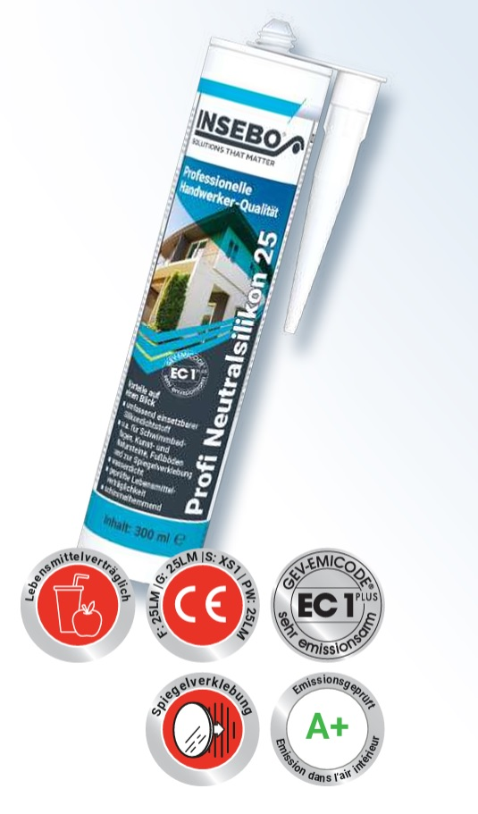 INSEBO Profi Neutralsilikon 25  INSEBO Profi Neutralsilikon 25